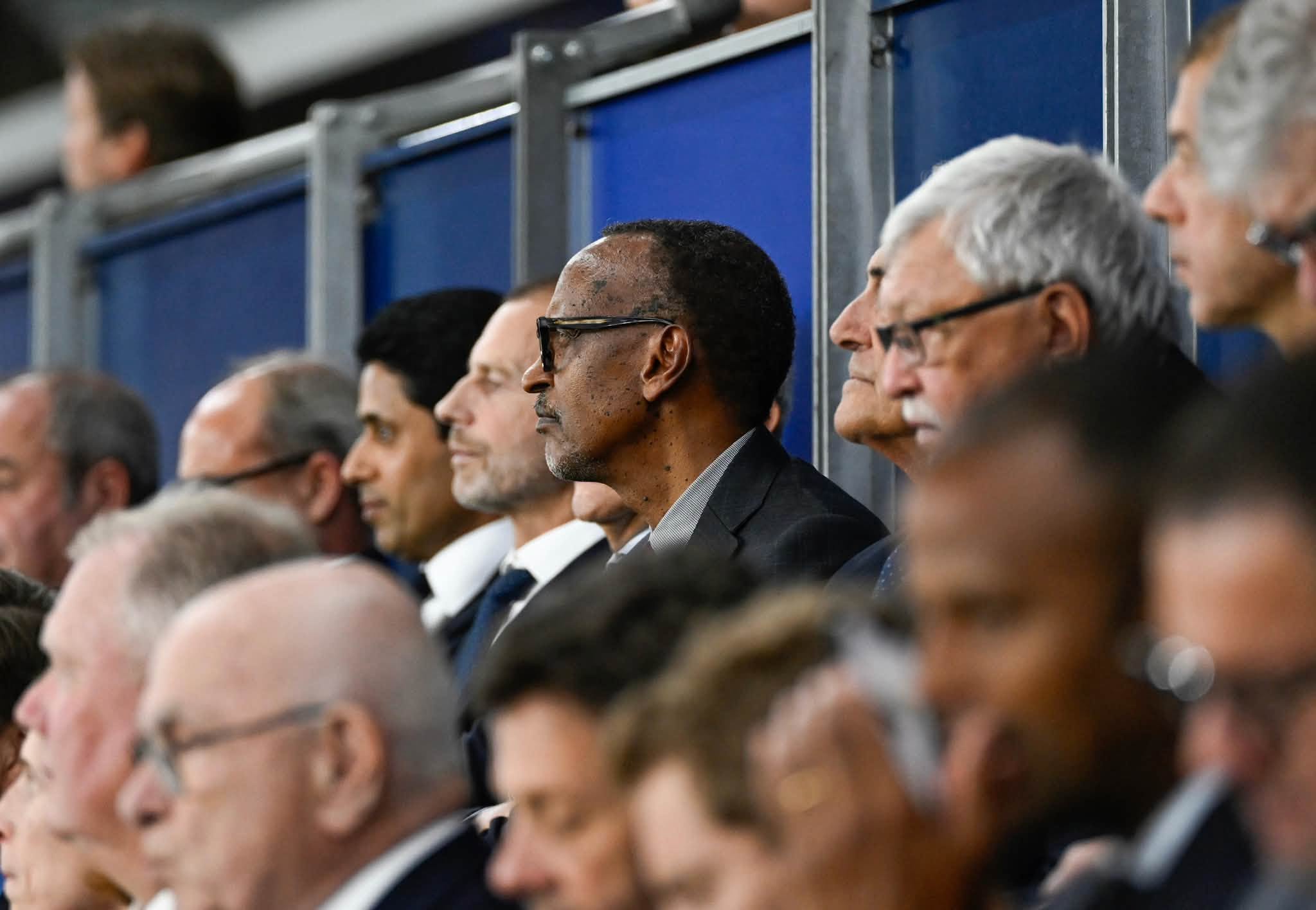 Perezida Kagame yitabiriye Umukino Wa UEFA Super Cup Wahuje PSG Na Aston Villa