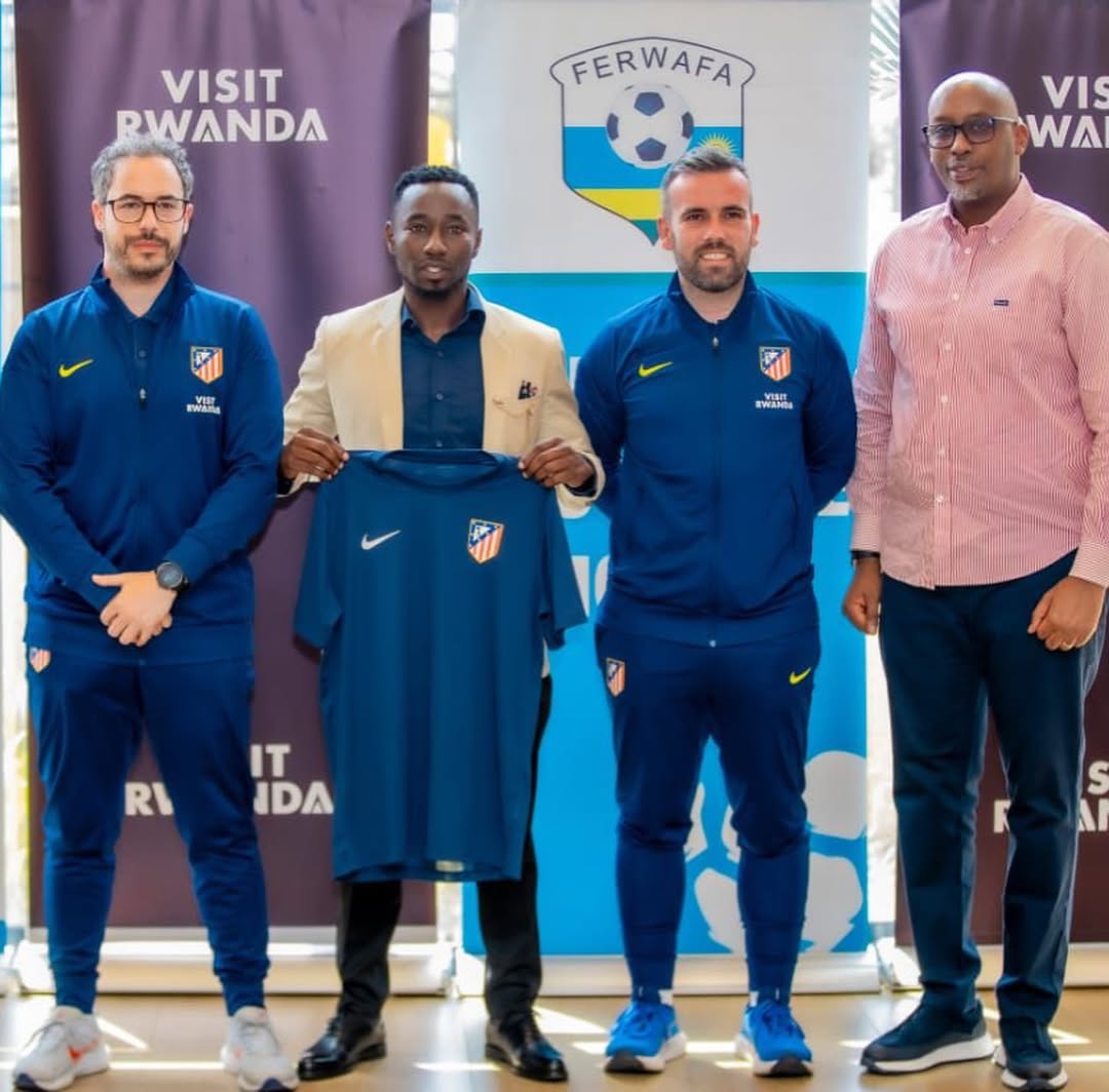Former APR FC Player Blaise Itangishaka Remains in Spain After Coaching Training Trip to Madrid