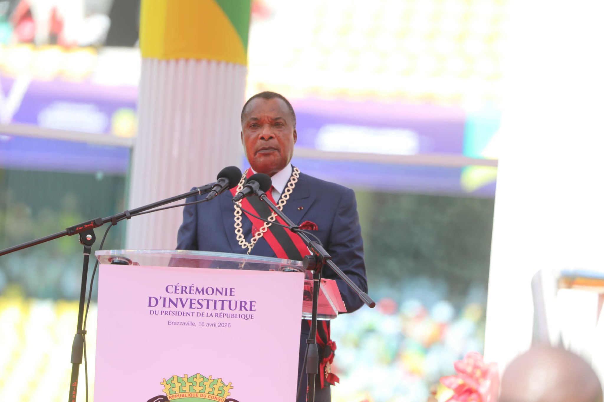 President Denis Sassou-Nguesso Announces Visa-Free Travel for Africans at Africa Day Event